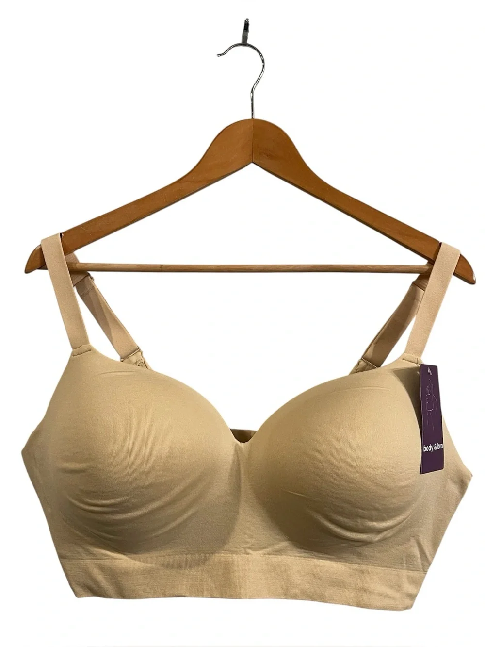 Body & Bra Supportive Comfort Beige 3XL NWT